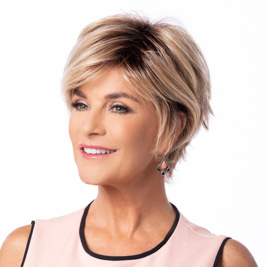 Open Box | Dazzling Wig by Toni Brattin | Heat Friendly Synthetic Hair | Average Cap | Light Brown