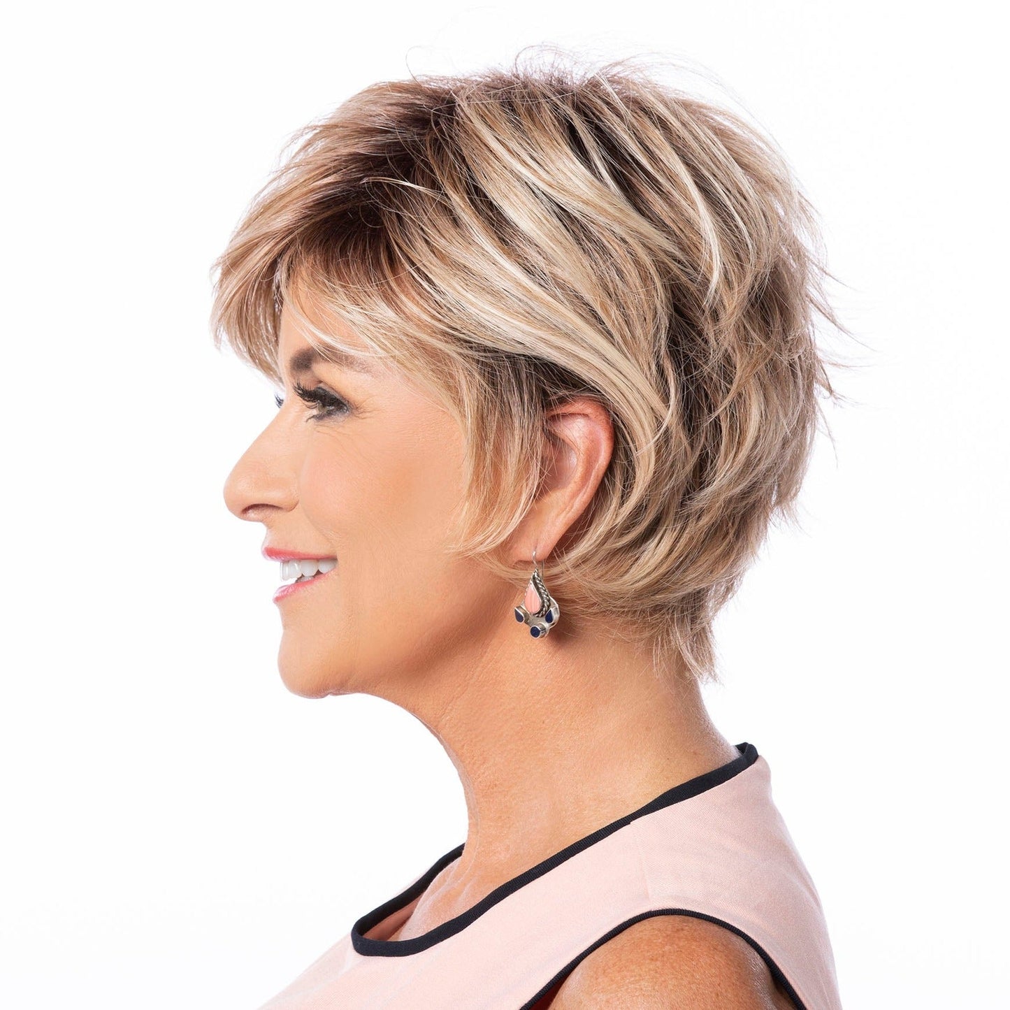 Open Box | Dazzling Wig by Toni Brattin | Heat Friendly Synthetic Hair | Average Cap | Light Brown