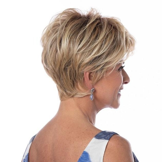 Open Box | Jazzy Wig by Toni Brattin | Heat Friendly Synthetic Hair | Large Cap | Light Grey