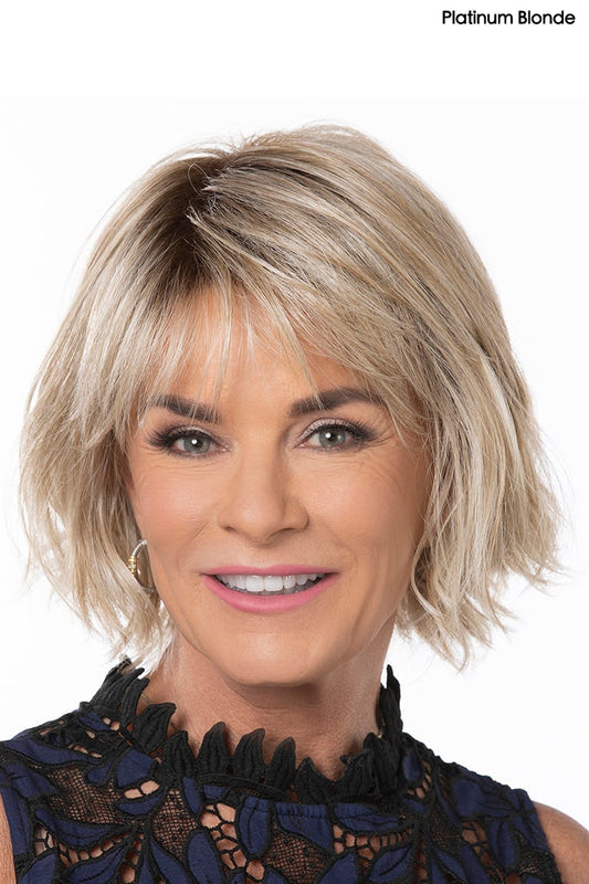Trendy Wig by Toni Brattin | Heat Friendly Synthetic Hair | Large Cap