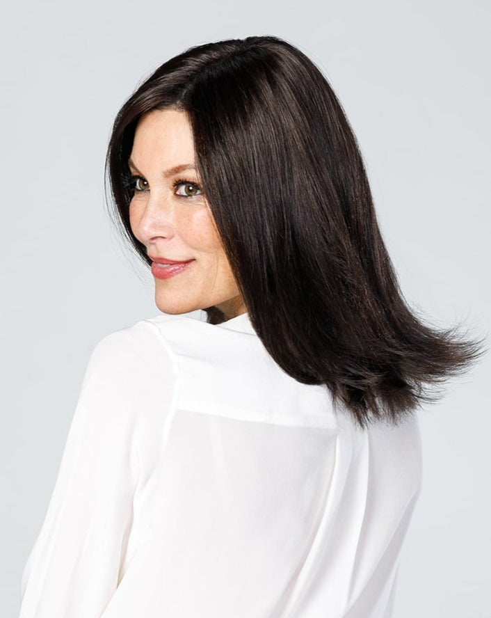 Top Coverage HT Straight Topper 12" by Jon Renau | Synthetic Hair