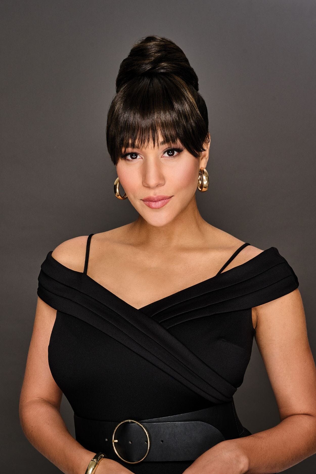 Trendy Fringe & Bun Hairpiece by Hairdo