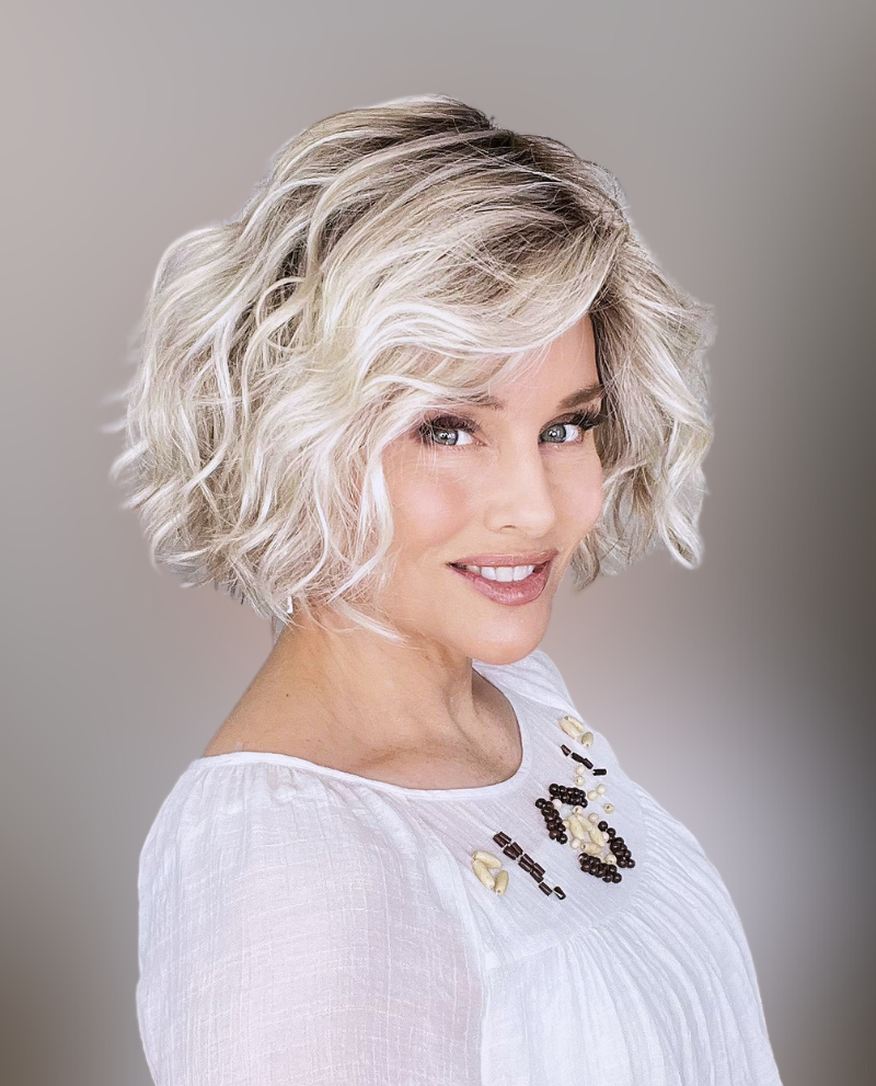 Open Box | Dance Wig by Ellen Wille | Petite/Average Cap | Sandy Blonde Rooted