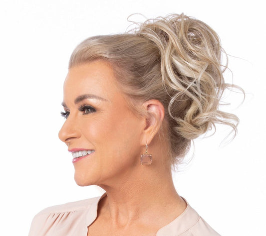 Wavy Pouf Hair Piece by Toni Brattin- FINAL SALE (Non-Refundable/Non-Exchangeable)