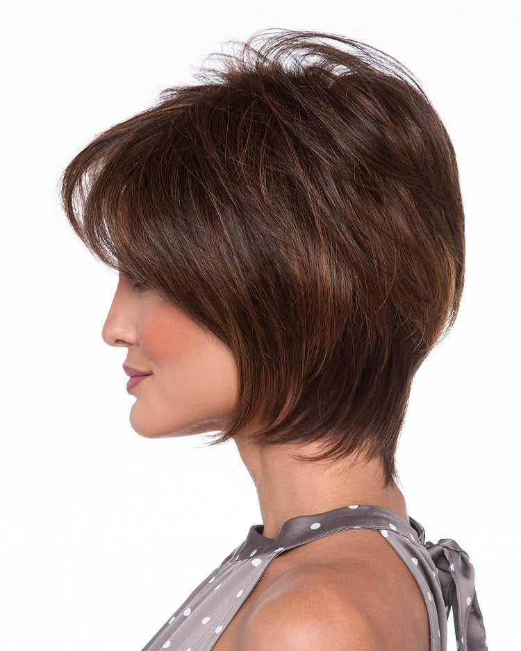 Whitney Wig by Envy | Human Hair/Heat Friendly Synthetic Blend Hair | Average Cap