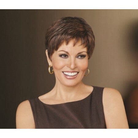 Winner Ultra Petite Wig by Raquel Welch in SS10/22 Shaded Iced Cappuccino | Open Box | All Sales Final