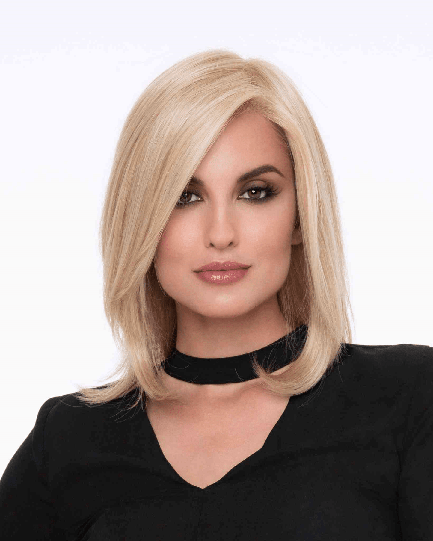 Zoey | Human Hair/ Synthetic Blend Wig (Mono Top)
