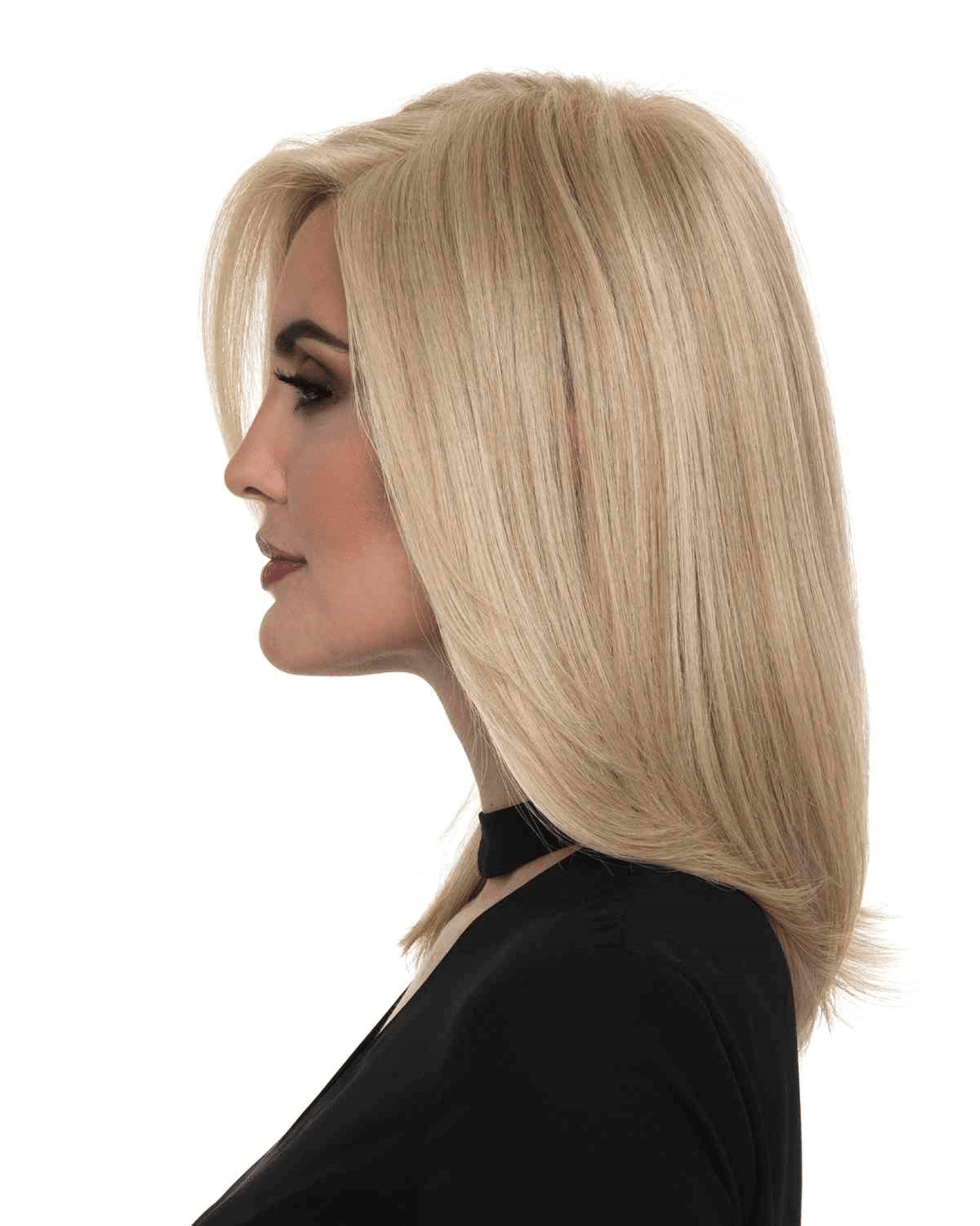 Zoey | Human Hair/ Synthetic Blend Wig (Mono Top)