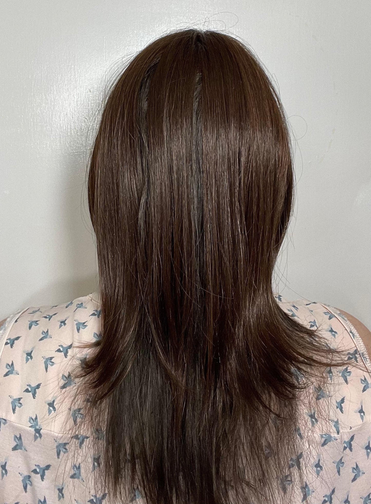 Open Box | easiPart Medium HD Topper 12" by easiHair | Heat Friendly Synthetic Hair | 101/48T