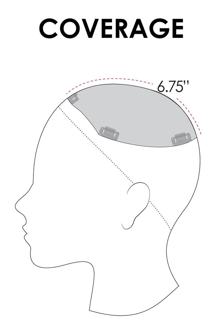 Top Notch HD Topper by Jon Renau | Heat Friendly Synthetic Hair